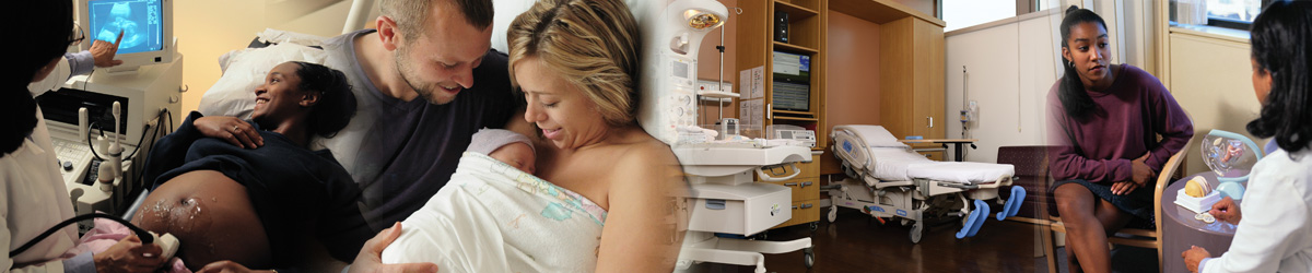 Stony Brook Obstetrics and Gynecology Banner Imagery