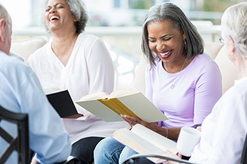 women laughing