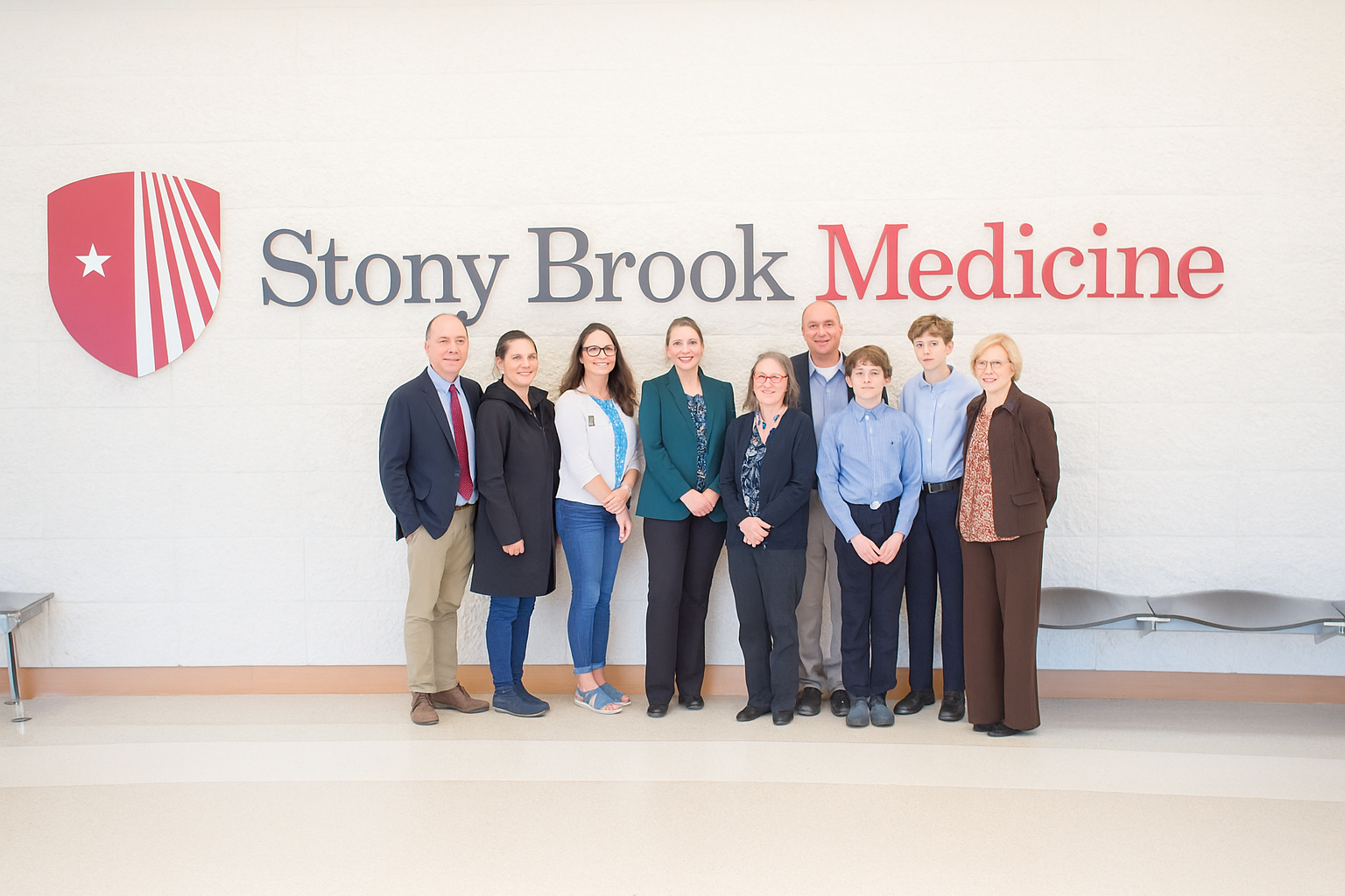 Priebe Family and Dr Catherine Hunter at 2025 Lecture Full Size
